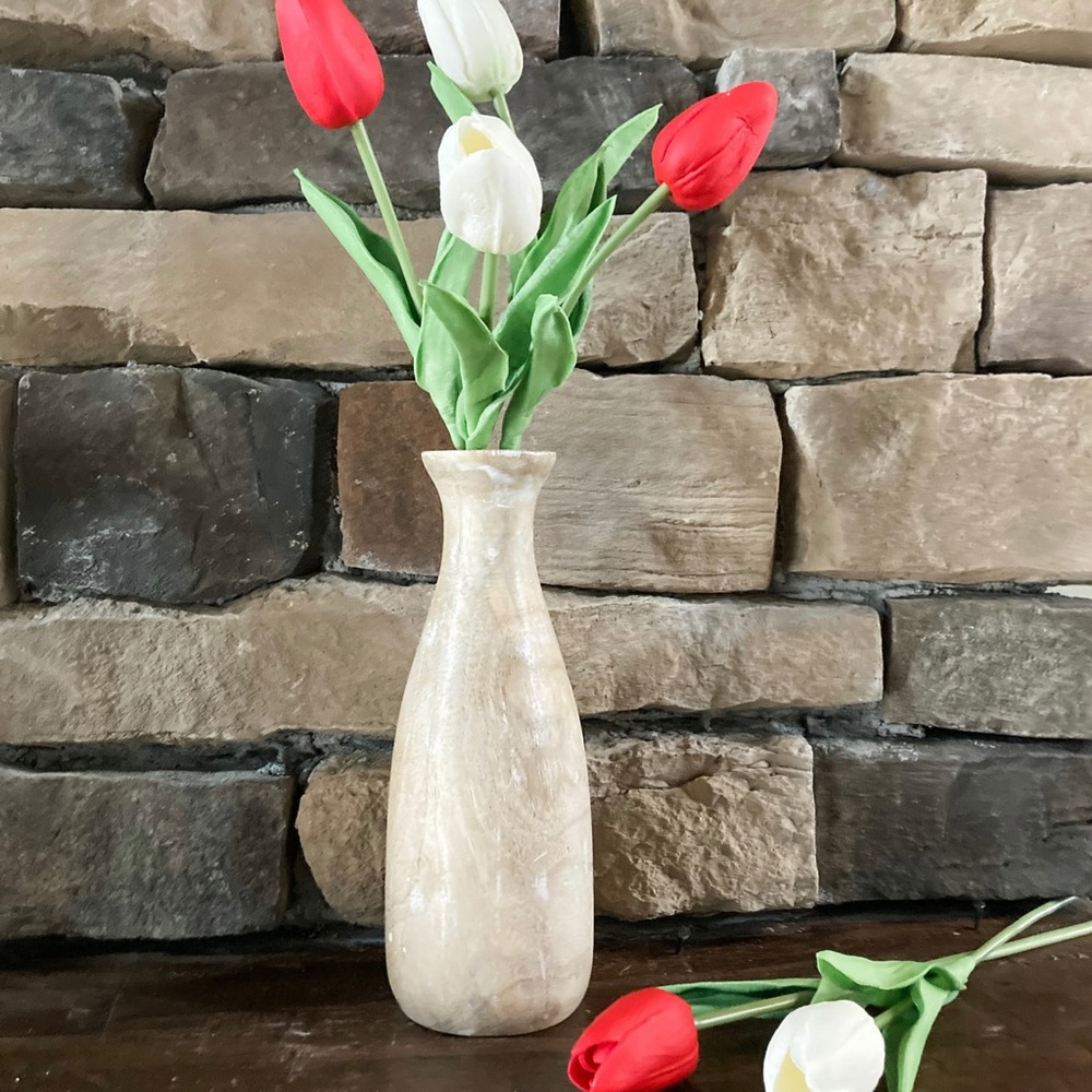Mango Wood Vase
